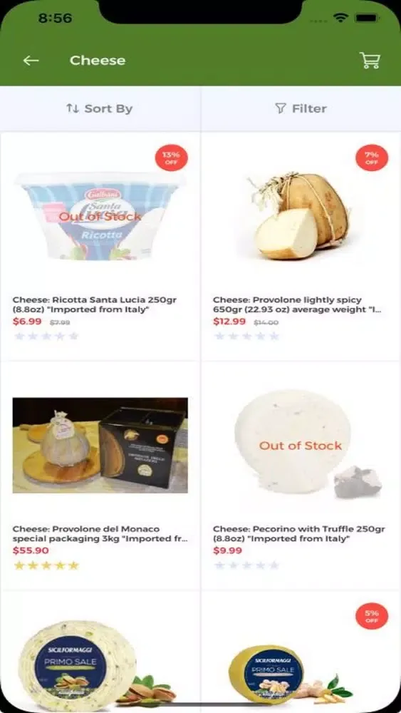 Terra Foods Store سکرین شاٹس