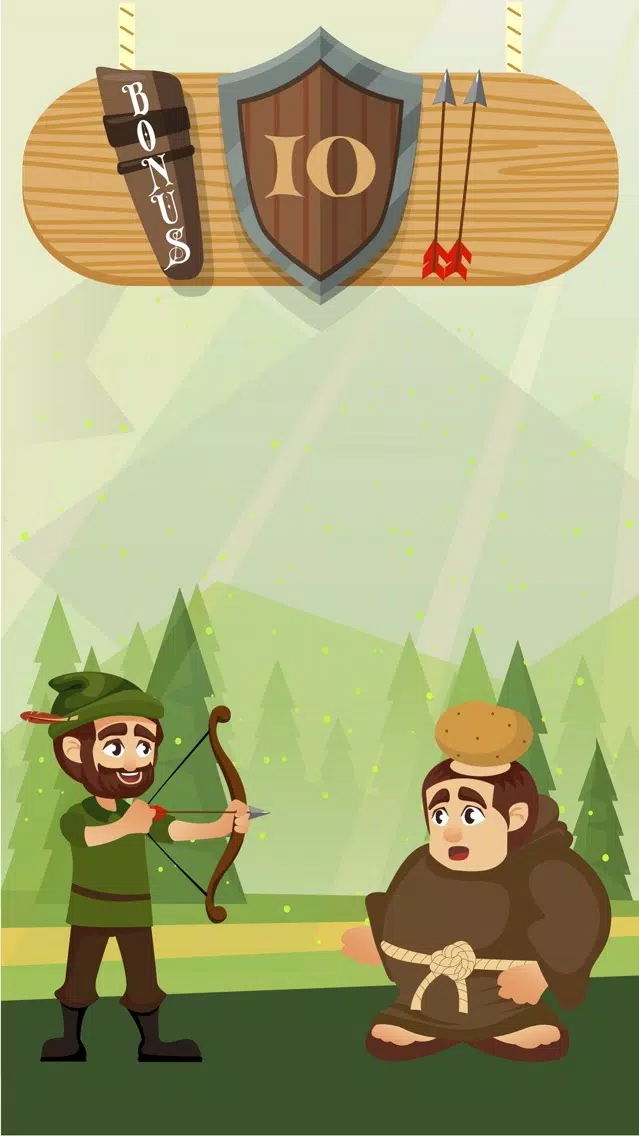Zrzuty ekranu Apple shooter (archer vs monk)