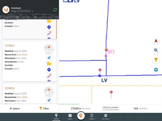 Tangkapan layar Edge 4.5 iPad 