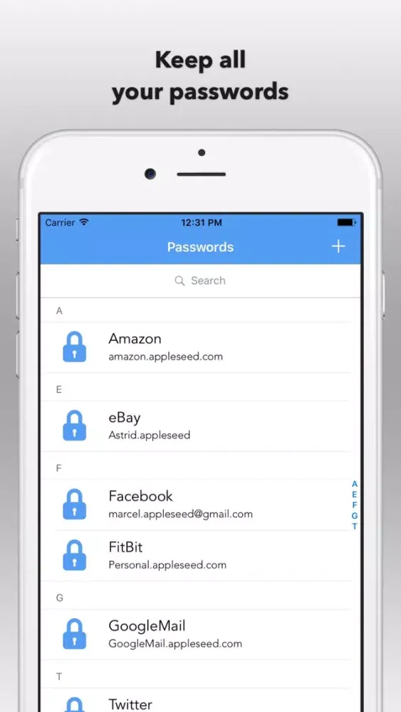 My Passwords + Pro 스크린샷
