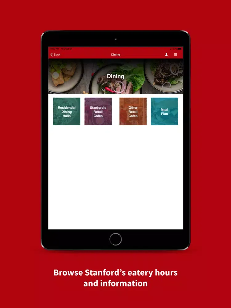 Zrzuty ekranu Stanford Mobile iPad 
