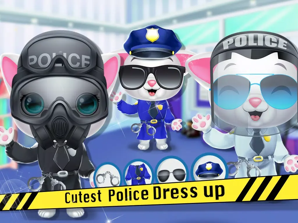 Capturas de pantalla de Kitty Cat Police Fun Care