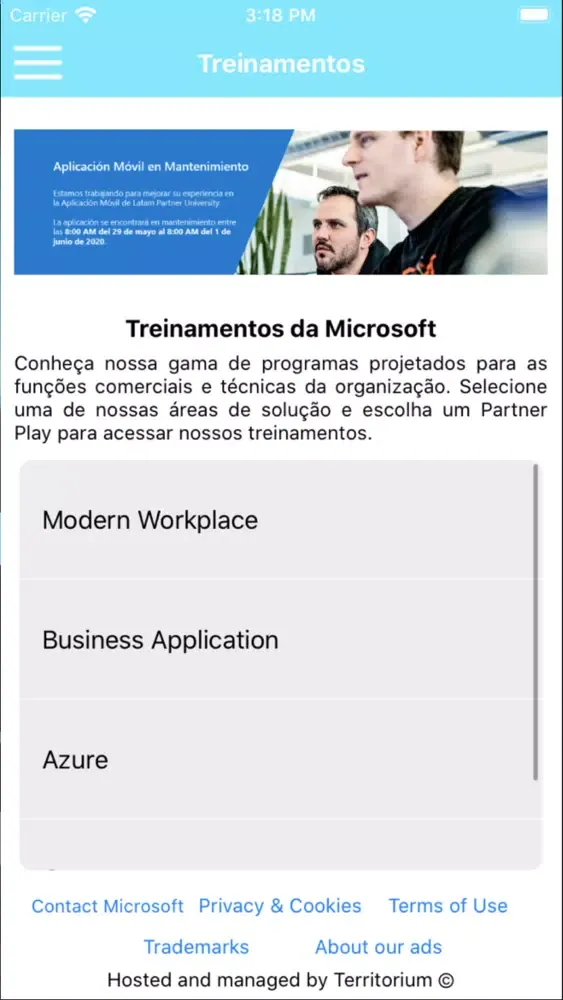 Brazil Partner University スクリーンショット