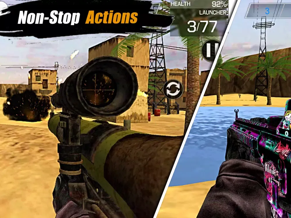 تصاویر Critical Frontline Strike -FPS iPad 