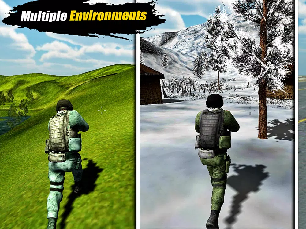 TPS Terrorist Shooter Gun Game iPad  سکرین شاٹس