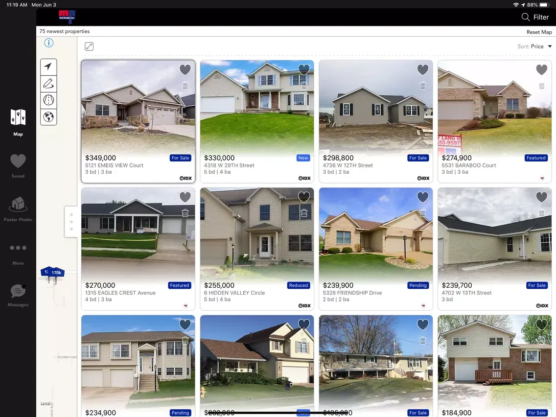 Mel Foster Mobile App iPad  Screenshots