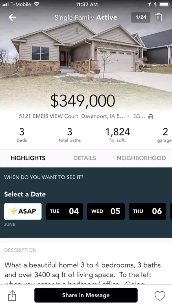 Mel Foster Mobile App Screenshots