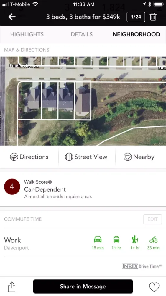 Mel Foster Mobile App Screenshots