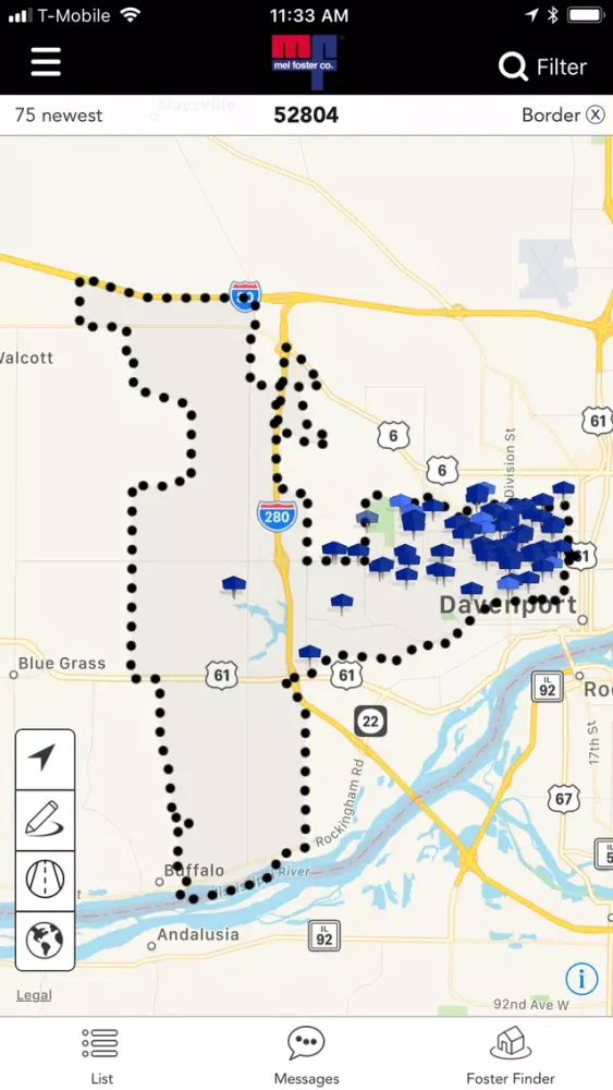 Mel Foster Mobile App Screenshots