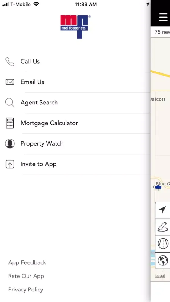 Mel Foster Mobile App Screenshots
