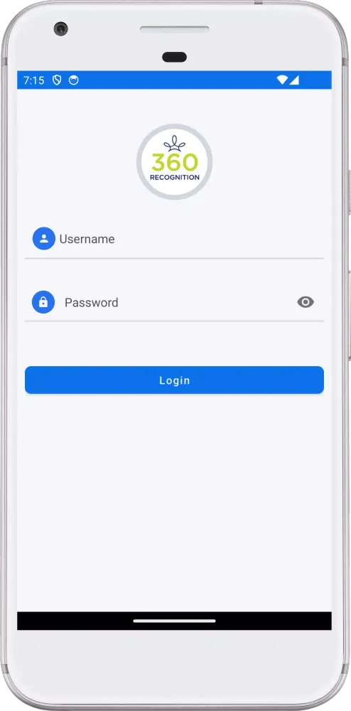 360 Recognition Screenshots