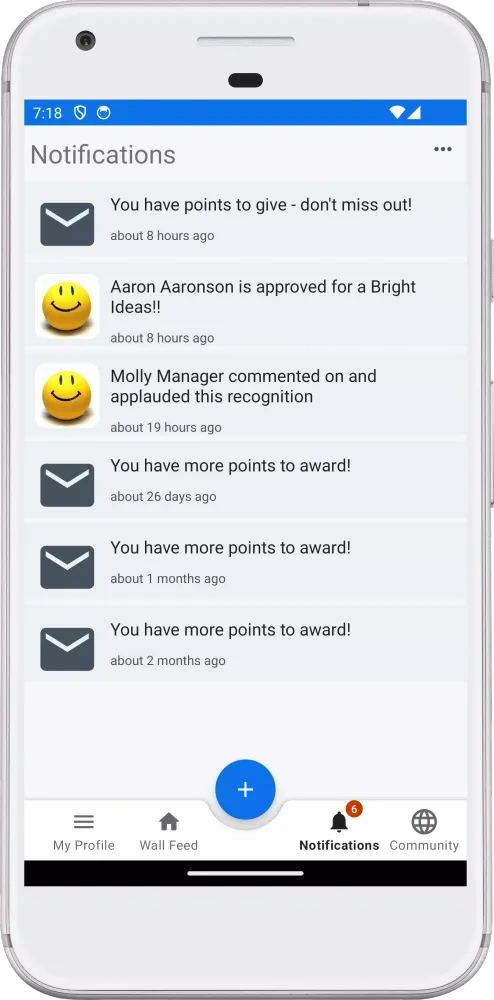 360 Recognition Screenshots