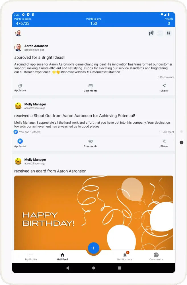 360 Recognition Screenshots