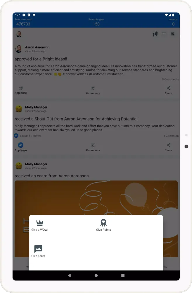 360 Recognition Screenshots