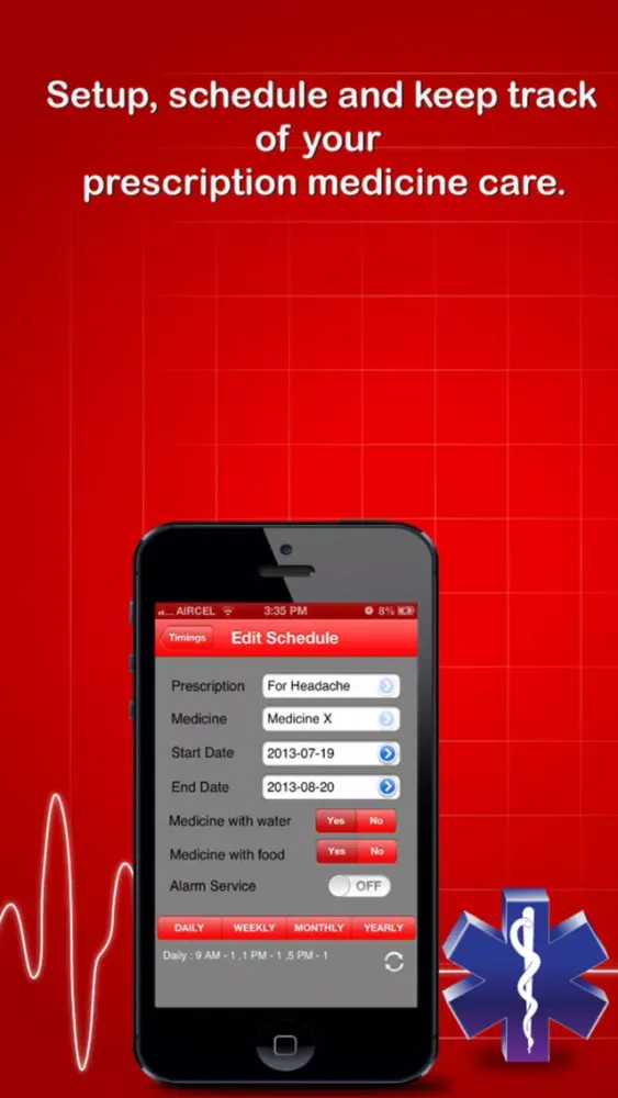 Meds Life Cycle - Monitor and Manage your Medicines Ekran Görüntüleri
