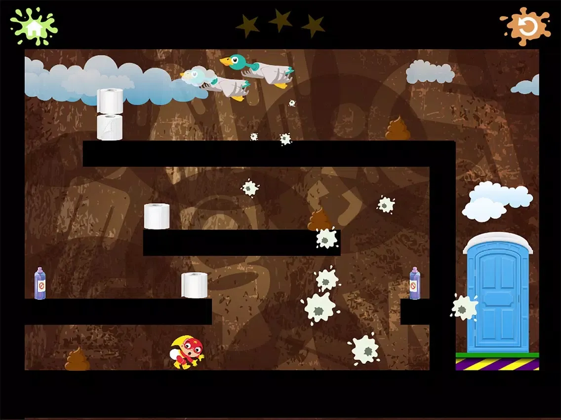Tangkapan skrin Captain Fartipants iPad 