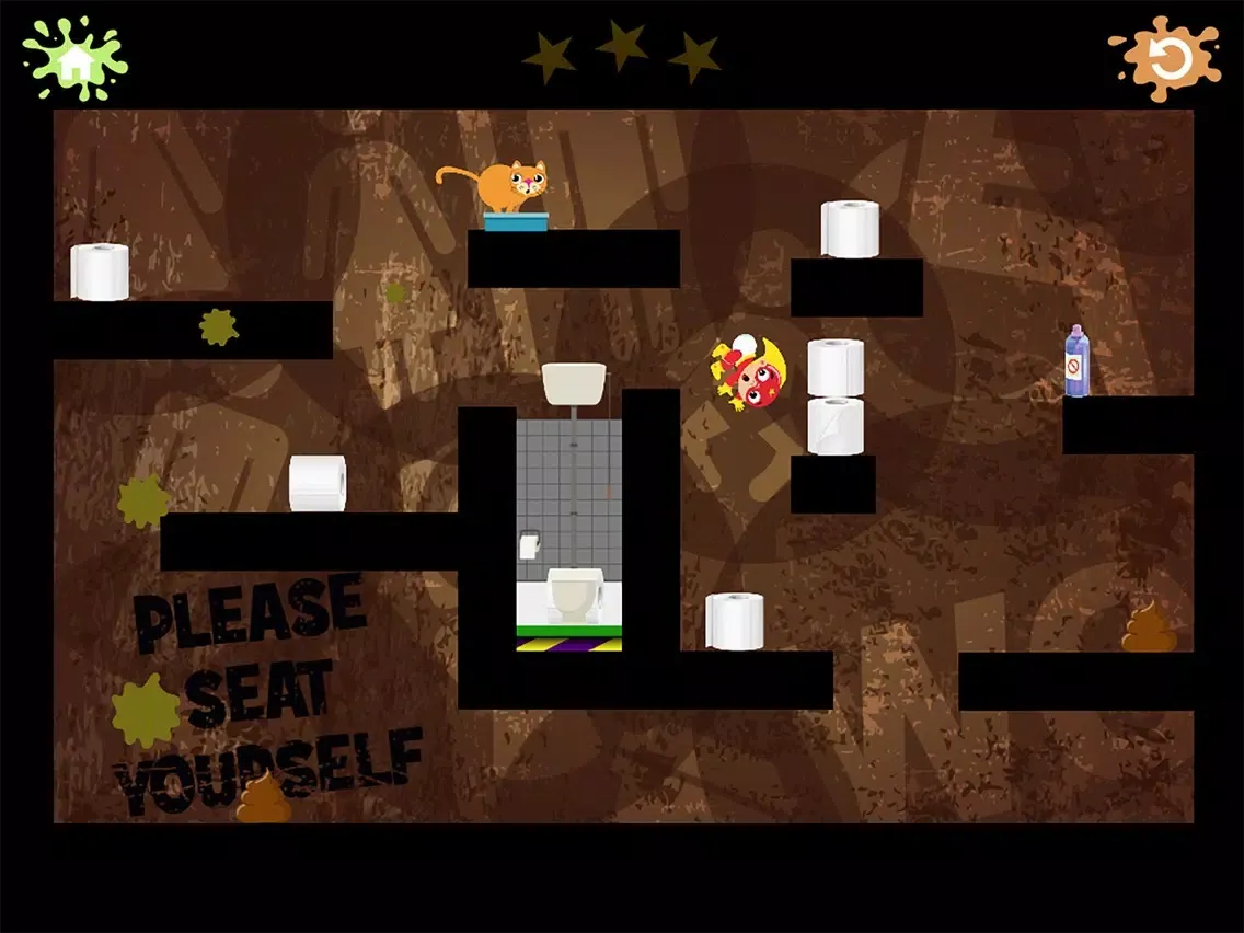 Tangkapan skrin Captain Fartipants iPad 