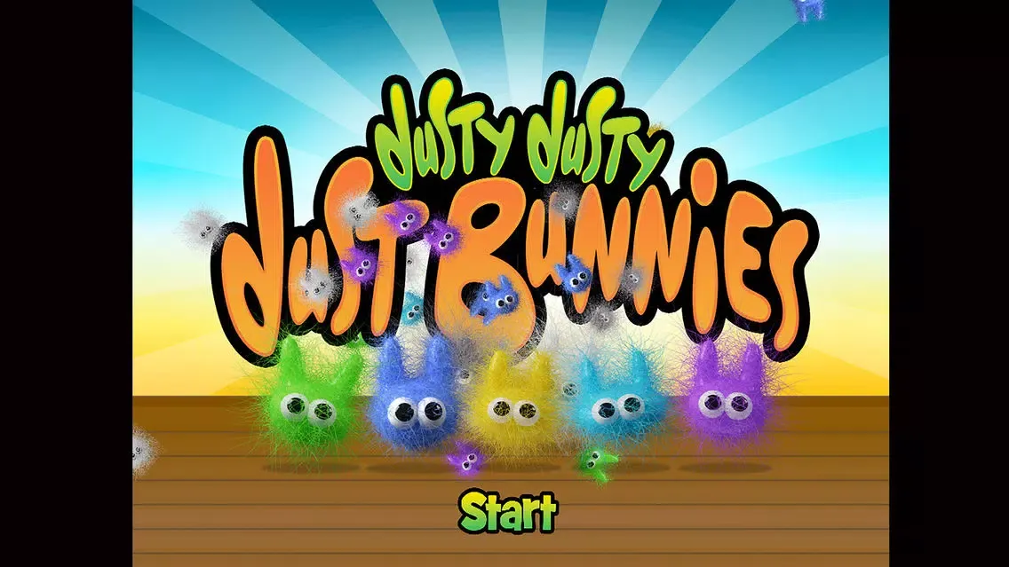 Capturas de tela do Dusty Dusty Dust Bunnies