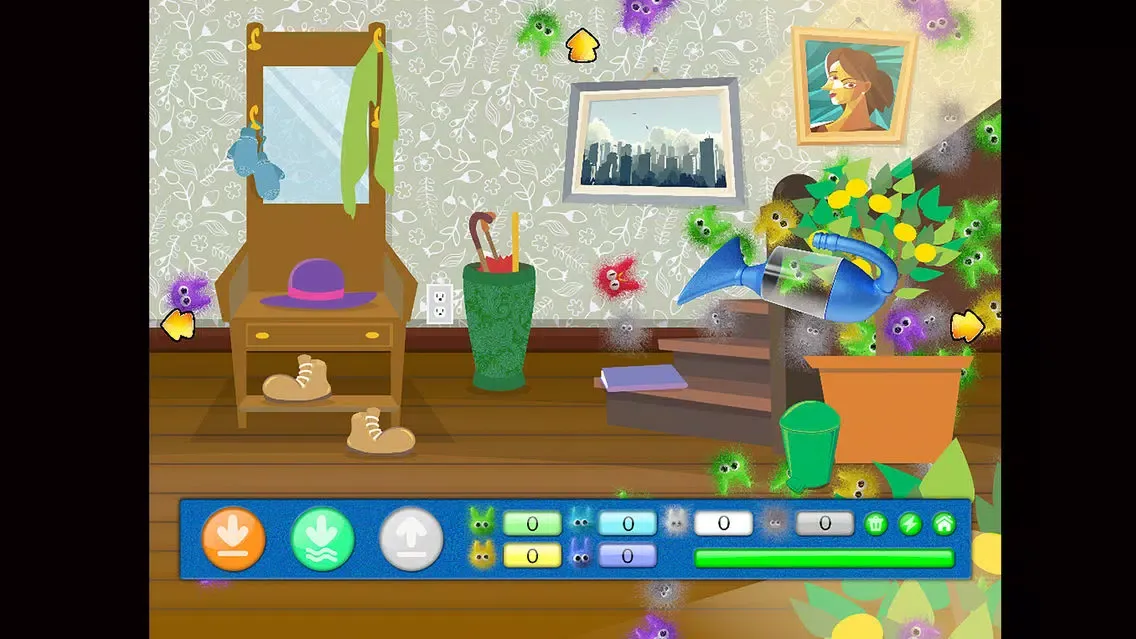 Capturas de tela do Dusty Dusty Dust Bunnies