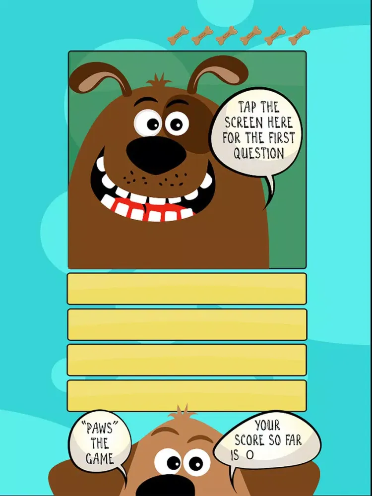 Never Not Clever Trivia - Dogs iPad  Screenshots