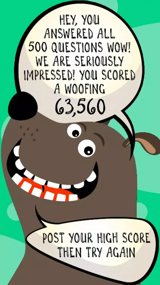 Never Not Clever Trivia - Dogs Screenshots