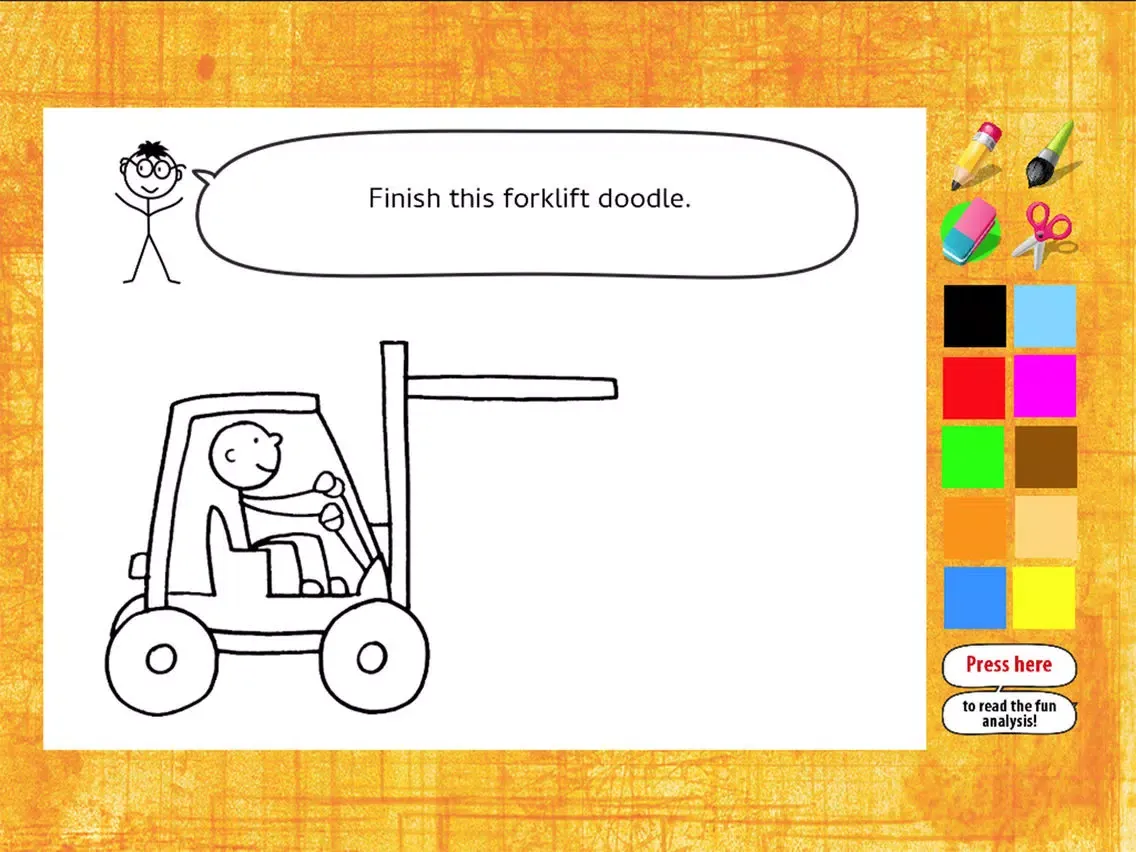 Captures d'écran de Psych-a-Doodle iPad 