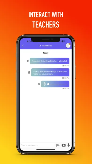Tangkapan layar Qurancast (Terteel/ترتيل)