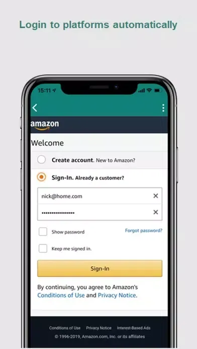 PHNX Password Manager স্ক্রিনশট