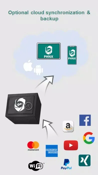 PHNX Password Manager স্ক্রিনশট