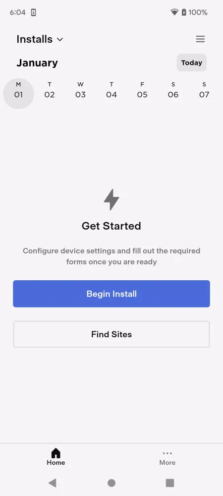 Screenshot di Tesla One