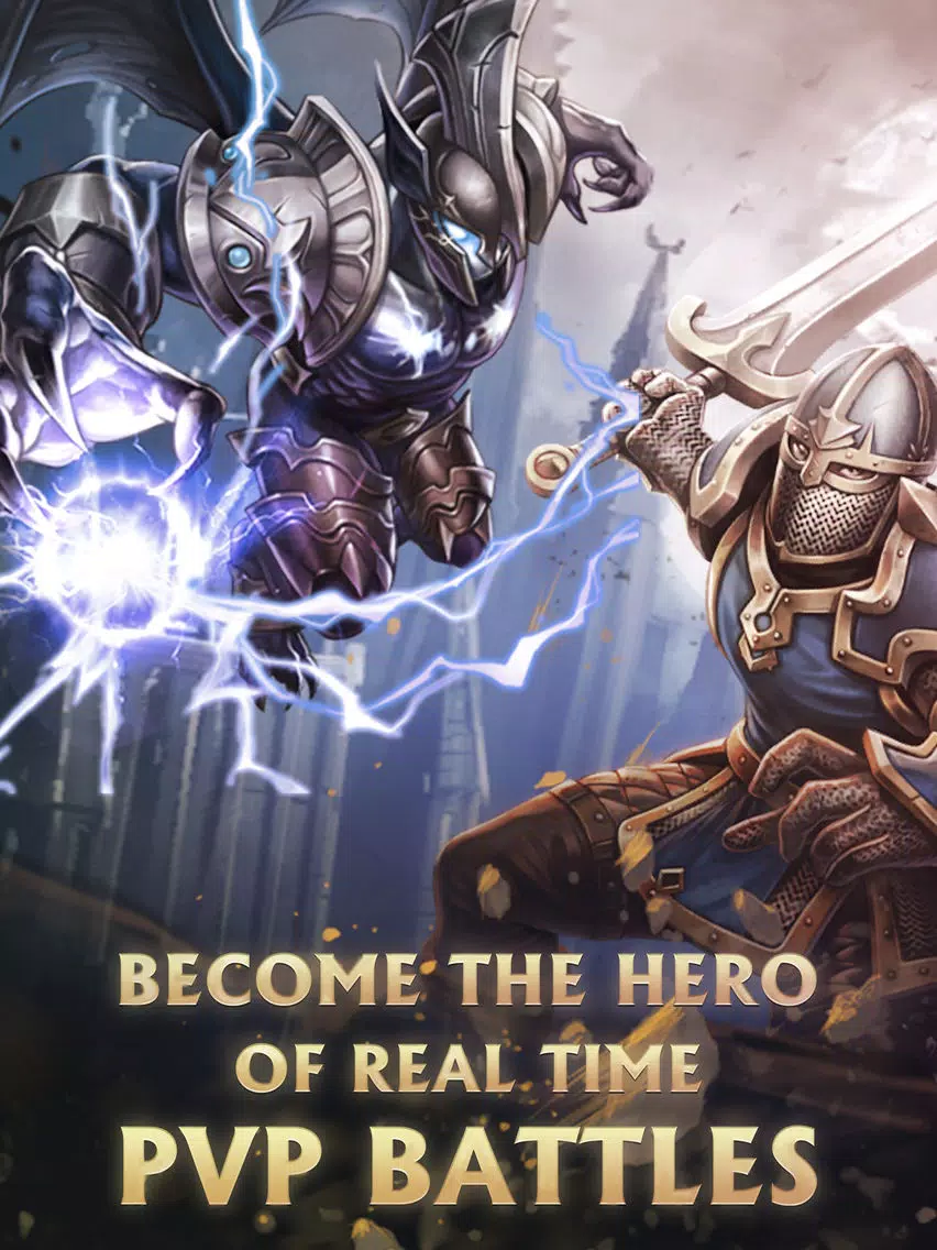 Heroes of Eternity - battle iPad  سکرین شاٹس