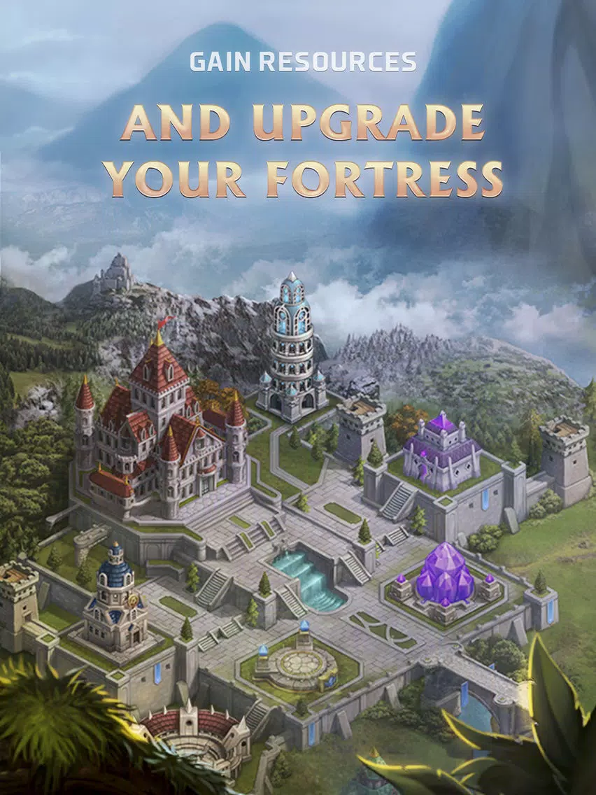 Heroes of Eternity - battle iPad  سکرین شاٹس