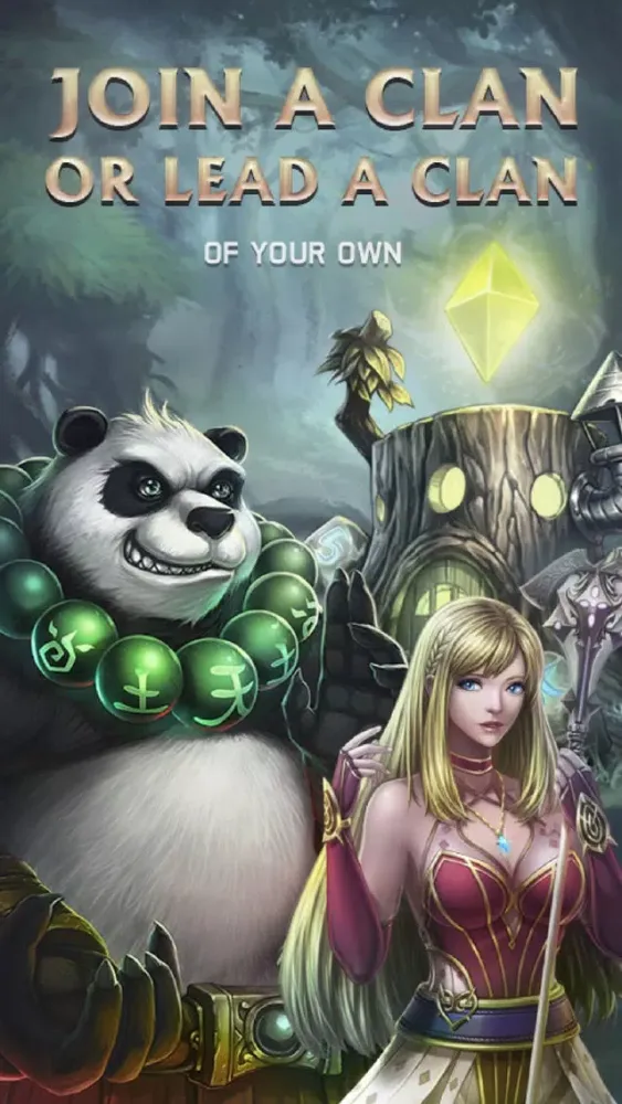 Tangkapan skrin Heroes of Eternity - battle