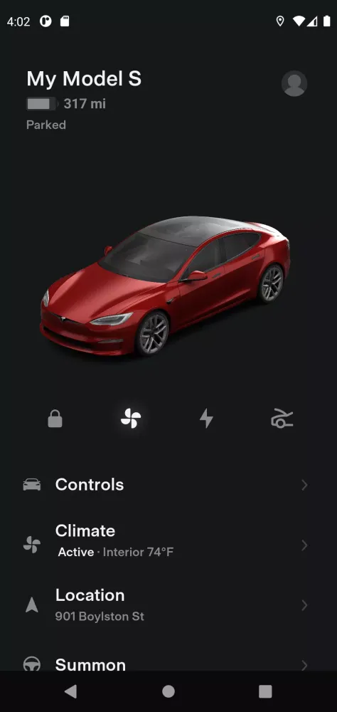 Tesla Screenshots