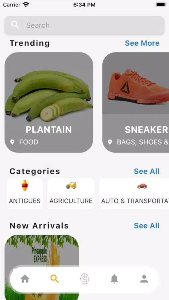 Teso App سکرین شاٹس