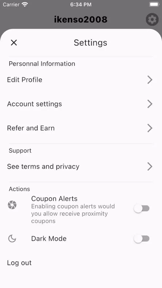 Teso App سکرین شاٹس