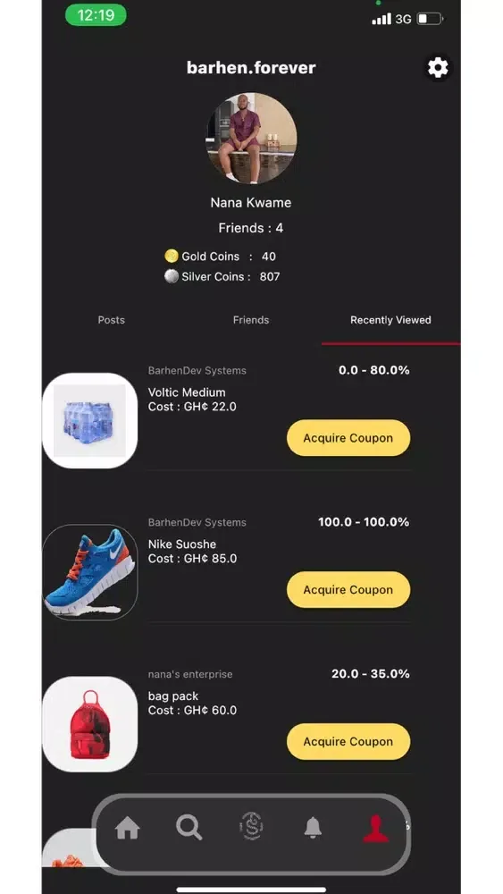 Teso App سکرین شاٹس