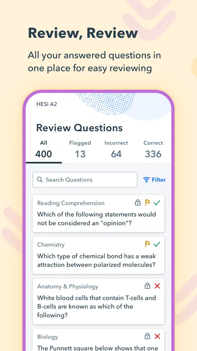 HESI® A2 Prep by Pocket Prep स्क्रीनशॉट