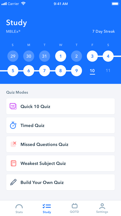 ภาพหน้าจอของ AMTA Exam Prep