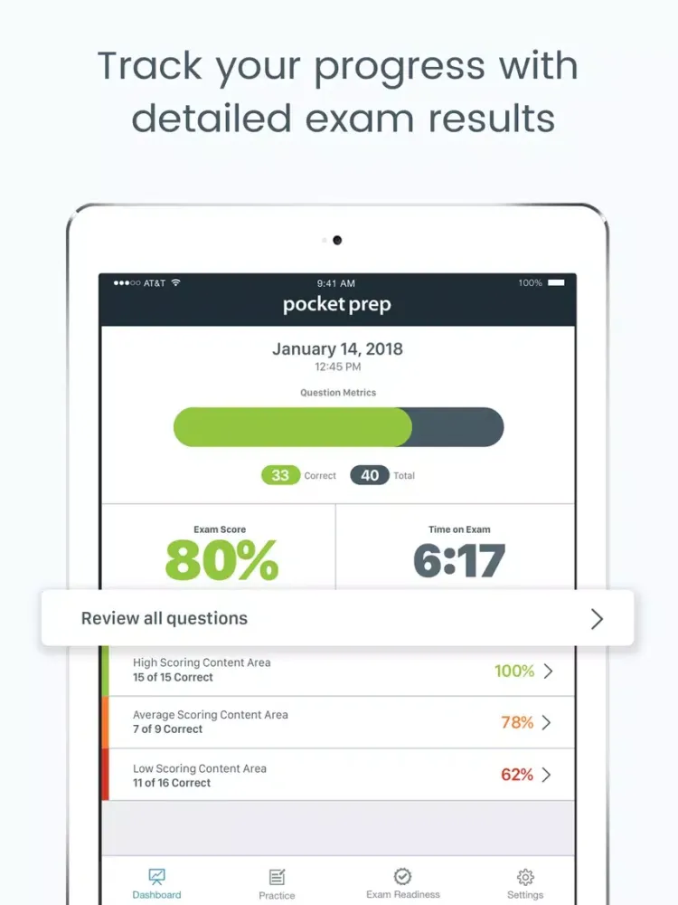 Screenshot di FTCE Pocket Prep iPad 