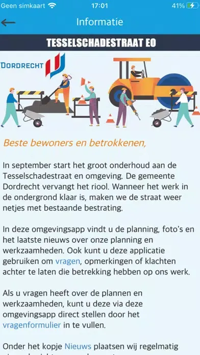 Tesselschadestraat e.o. 스크린샷