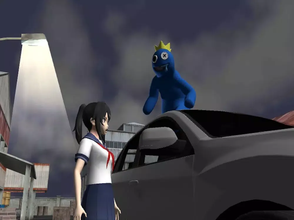 Ảnh chụp màn hình của Blue Rainbow VS Nico's Worlds iPad 