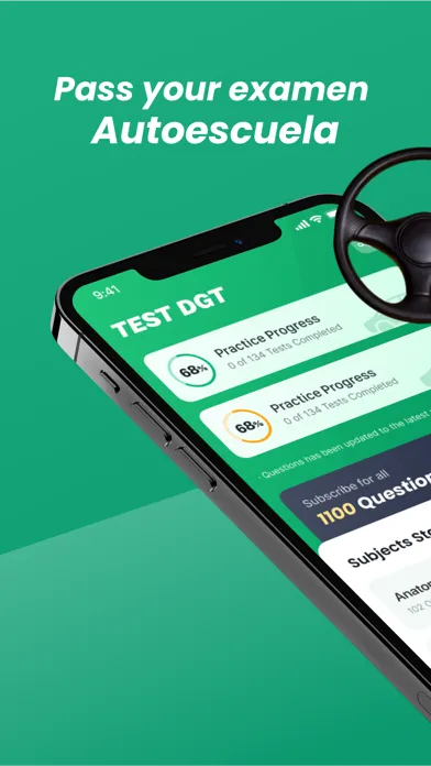 Capturas de pantalla de TEST DGT Permiso de conducir