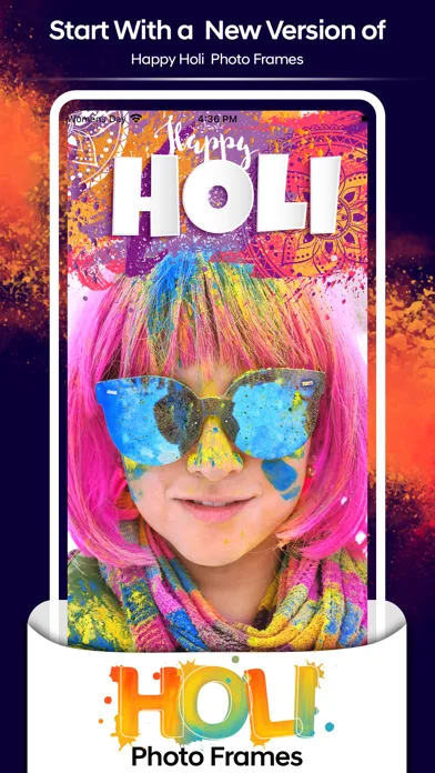 صور Holi Photo Frames