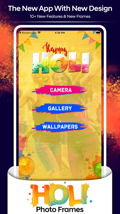 صور Holi Photo Frames