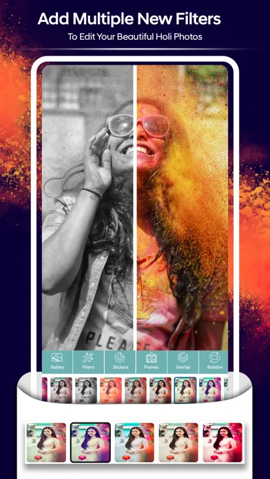 صور Holi Photo Frames