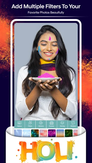 صور Holi Photo Frames