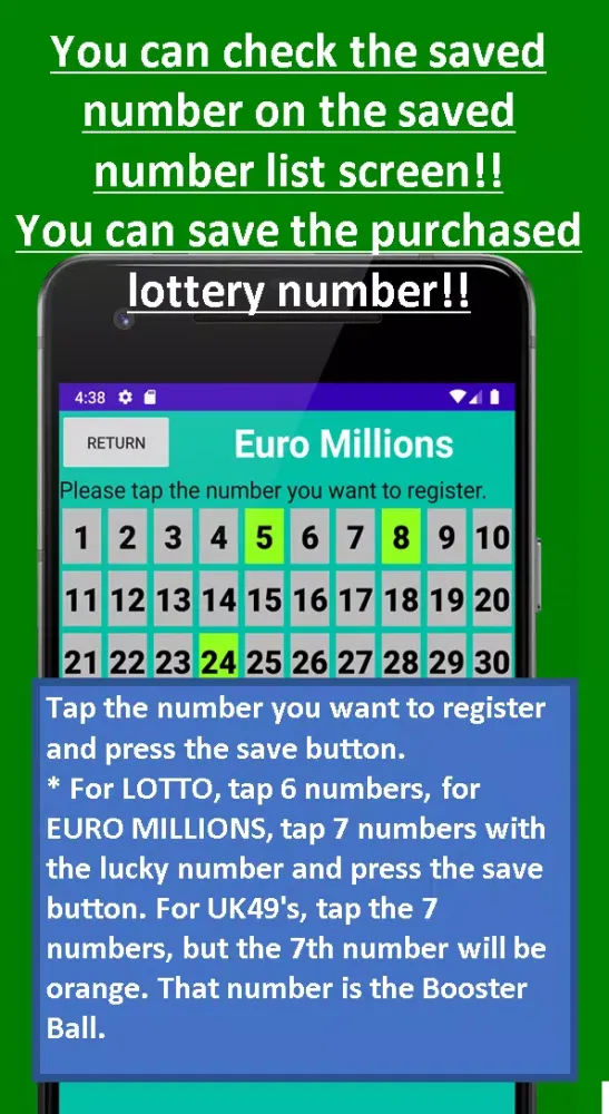 LOTTO prediction lottery 스크린샷