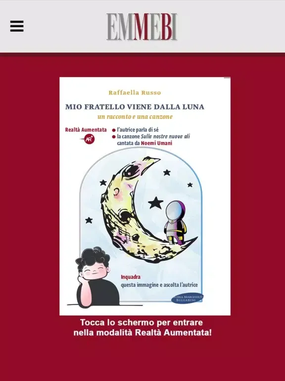 Capturas de tela do Mio fratello viene dalla luna iPad 