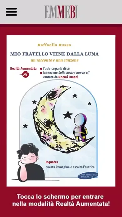 Capturas de tela do Mio fratello viene dalla luna